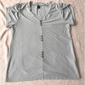 light blue dressy shirt, shein, medium,